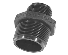 Emjay Poly Threaded Reducing Nipple